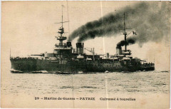 Le Cuirassé a toureles Patrie Ships
