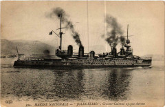 Croiseur-Cuirassé Jules-Ferry Marine Nationale Ships