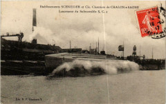 Chalon-s-Saone Le Submersible S.C. 2 Etabl. Schneider Ships