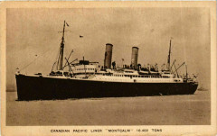 Canadian Pacific Liner Montcalm Ships