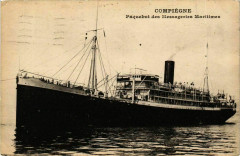 Compiegne - Paquebot des Messageries Maritimes Ships