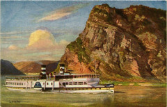 Steamer - Loreley - Rhein- Germany Ships
