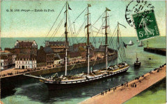 Sailing Vessel - Entree du Port - Dieppe Ships