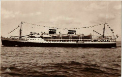 Le Paquebot El Djezair de la Cie de Navigation Mixte Ships