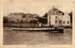 Depart d'un Vapeur - Lorient Ships