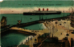 Entree au Port du Paquebot Paris - Le Havre Ships