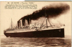 Paquebot Paris - Le Havre Ships