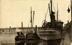 Steamers - The Harbour - Leith Ships