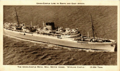 Motor Vessel Stirling Castle - Union-Castle Line Ships