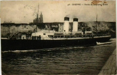 Sortie du Paquebot Rouen - Dieppe Ships
