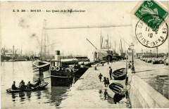 Les Quais et le Transbordeur - Rouen Ships