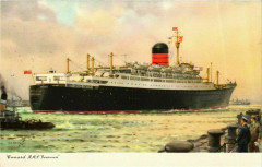 Cunard R.M.S. Ivernia Ships