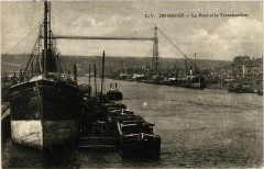 Rouen - Steamers - Le Pont et le Transbourdeus Ships
