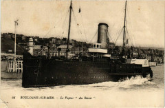 Le Vapeur Au Revoir - Boulogne-sur-Mer Ships