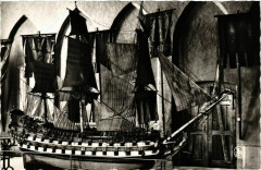 Model van Linieschip in 1767 - Gent Museum Ships