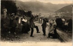 Folklore - Types d'Auvergne - La Bourrée