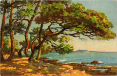 Folklore - E. Robert - Lakeside Scene