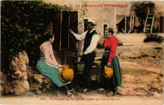 Folklore - Normandie - Scene with People