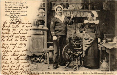 Folklore - Les Chansons de Botrel Illustrées - Le fil cassé