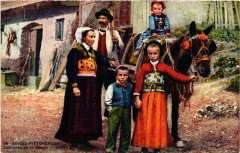 Folklore - Costumes de la Savoie - Saint-Jean-d'Arve