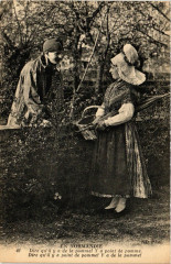 Folklore - En Normandie - Femme et Homme
