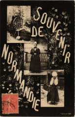 Folklore - Souvenir de Normandie - Femmes