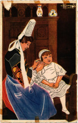 Folklore - Avant Le Pardon - Saint-Guénolé - Bretagne