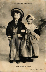 Folklore - Bretagne - Enfants de Vannes