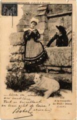 Folklore - Bretagne - A la Chapelle de Pont-Blanc