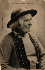 Folklore - Un Tad Coz Breton - Etude de tete