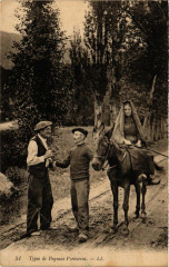 Folklore - Types de Paysans Pyrénéens
