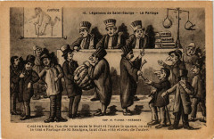 Folklore - Legendes de Saint-Saulge - Le Partage