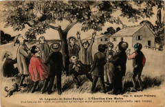 Folklore - Legende de Saint-Saulge - L'Election d'un Maire