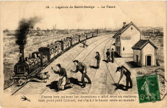 Folklore - Legende de Saint-Saulge - Le Tacot