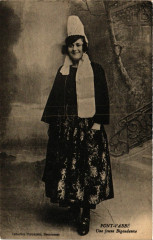 France - Folklore - Pont-l'Abbe - Une Jeune Bigoudenne