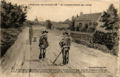 France - Folklore - Legende de Saint-Saulge - Empierrement des Routes