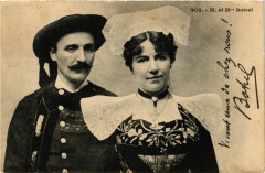 Folklore - Bretagne - M. et Mme Botrel