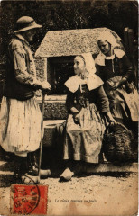 Folklore - Bretagne - Le Vieux - Coteux au Puits