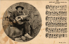 Folklore - Auvergne - Bourrée - Que Say Venia Doun Fa