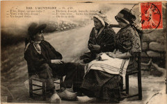 Folklore - Auvergne - People - Types
