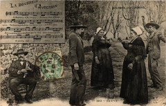 Folklore - Auvergne - Bourrée d'Auvergne - Vis-a-Vis