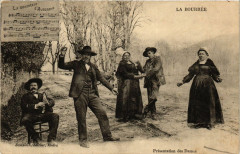Folklore - Auvergne - La Bourrée - Presentation des Dames