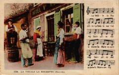 Folklore - Auvergne - La Vouale la Rouzette - Bourrée