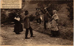 Folklore - Auvergne - La Bourrée
