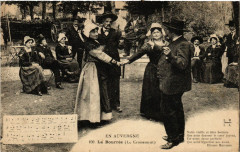 Folklore - Auvergne - La Bourrée - Le Croisement