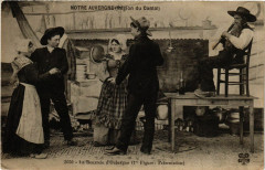 Folklore - Auvergne - Cantal - Bourrée - 1e Figure - Presentation