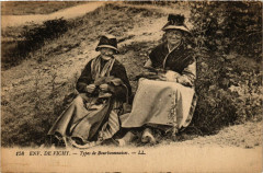 Folklore - Auvergne - Env. de Vichy - Types de Bourbonnaises