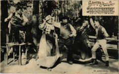 Folklore - Auvergne - La Bourrée d'Auvergne