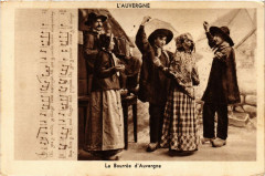 Folklore - Auvergne - La Bourrée d'Auvergne
