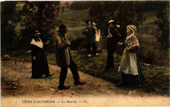 Folklore - Auvergne - La Bourrée - Types